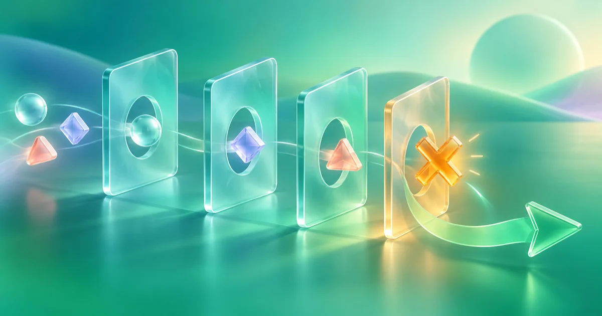 A glass pipeline connects conversation stages to human-owned next actions.
