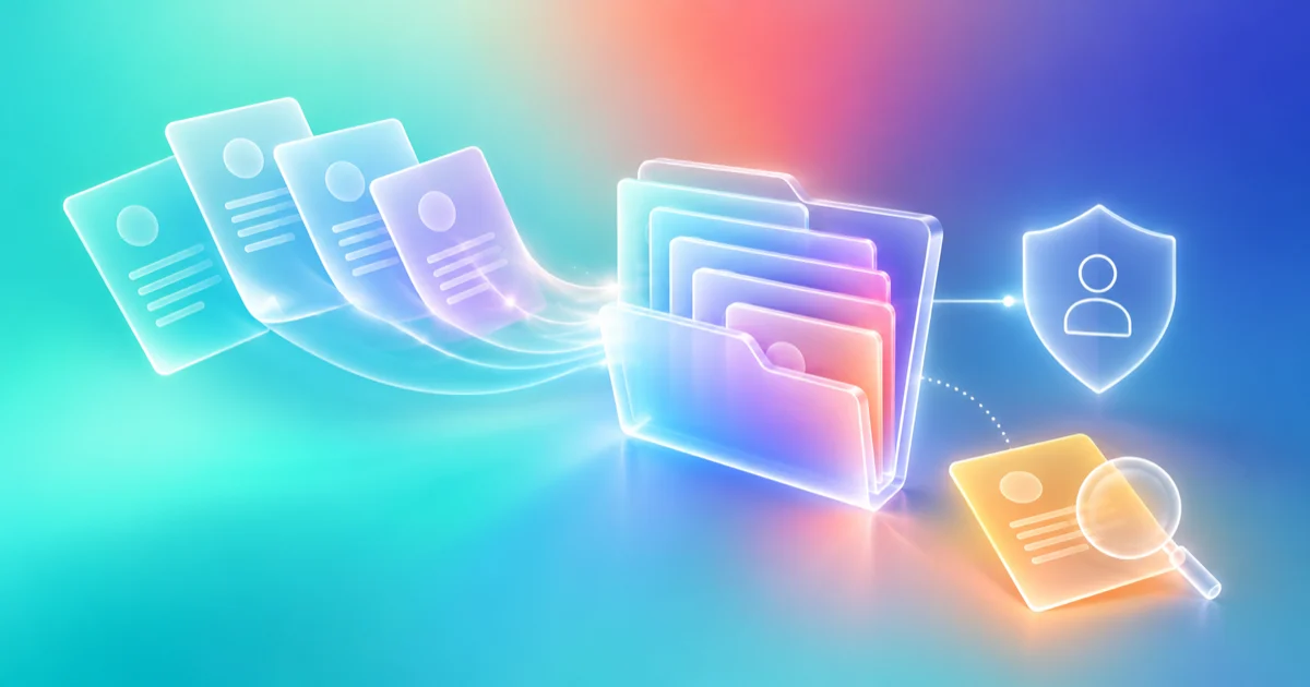 Requested documents form a layered supplier response while an unresolved evidence piece remains outside.